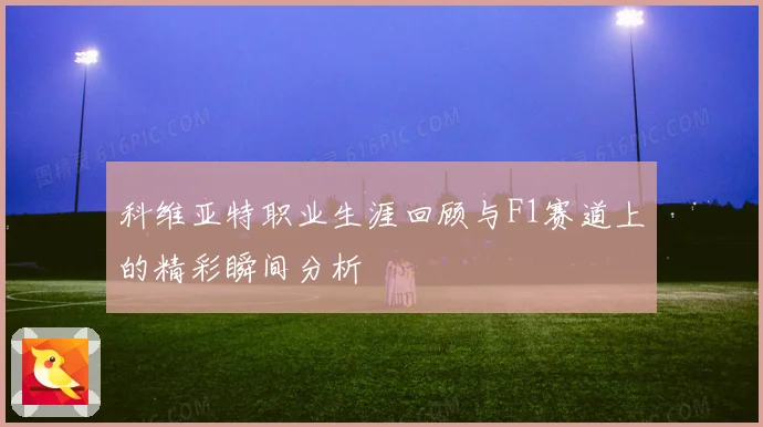 科维亚特职业生涯回顾与F1赛道上的精彩瞬间分析